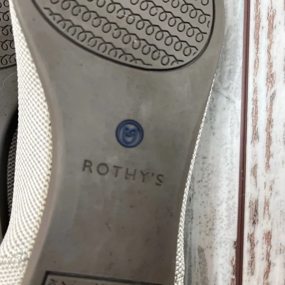 Rothy’s The Point Flax Birdseye Knit Flats - Size 8.5 - Picture 9 of 16